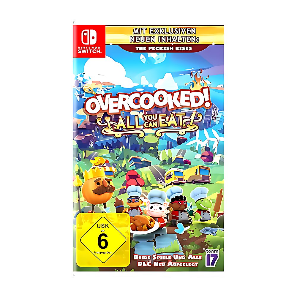 JUEGO NINTENDO SWITCH OVERCOOKED ALL YOU CAN EAT