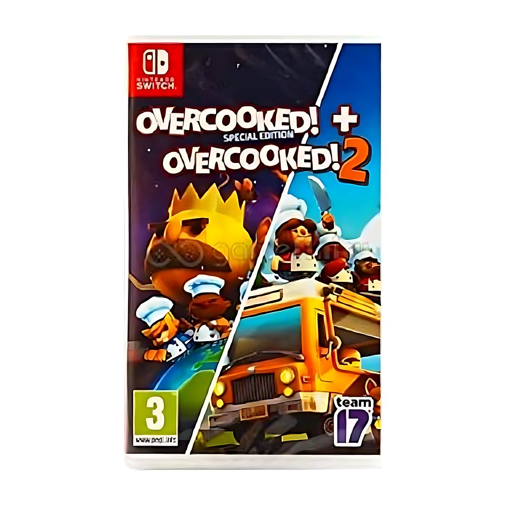 JUEGO NINTENDO SWITCH OVERCOOKED! + OVERCOOKED! 2 ESPECIAL EDITION