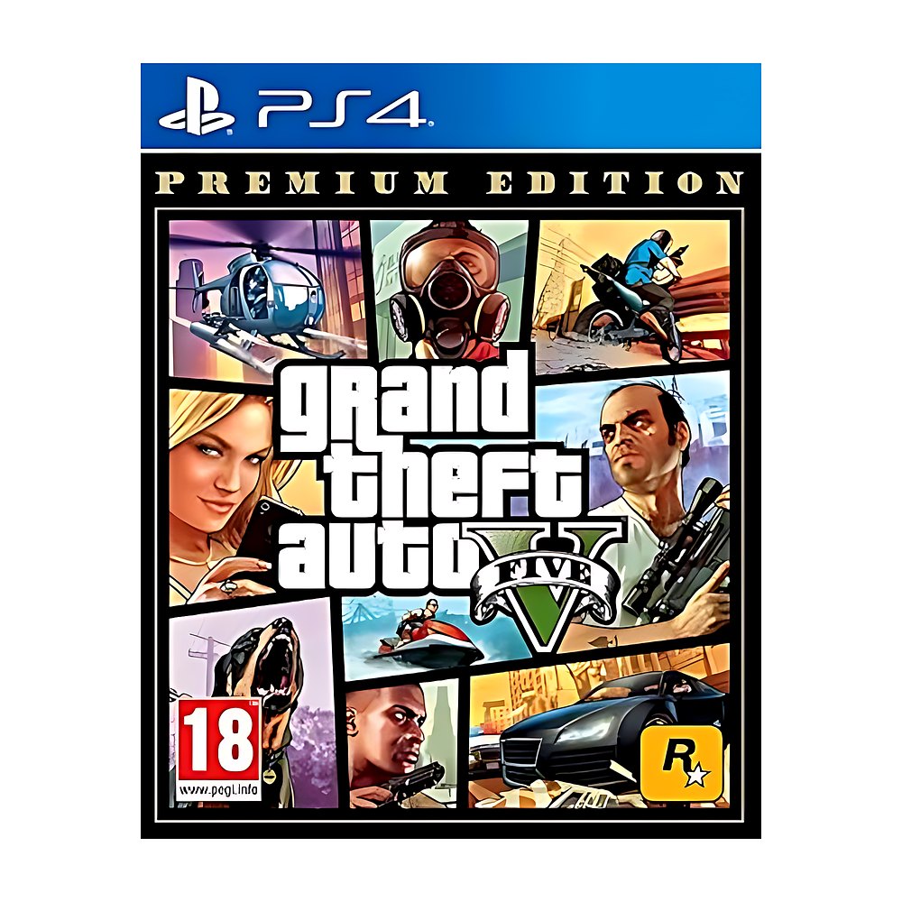 JUEGO PS4 GTA V PREMIUM EDITION