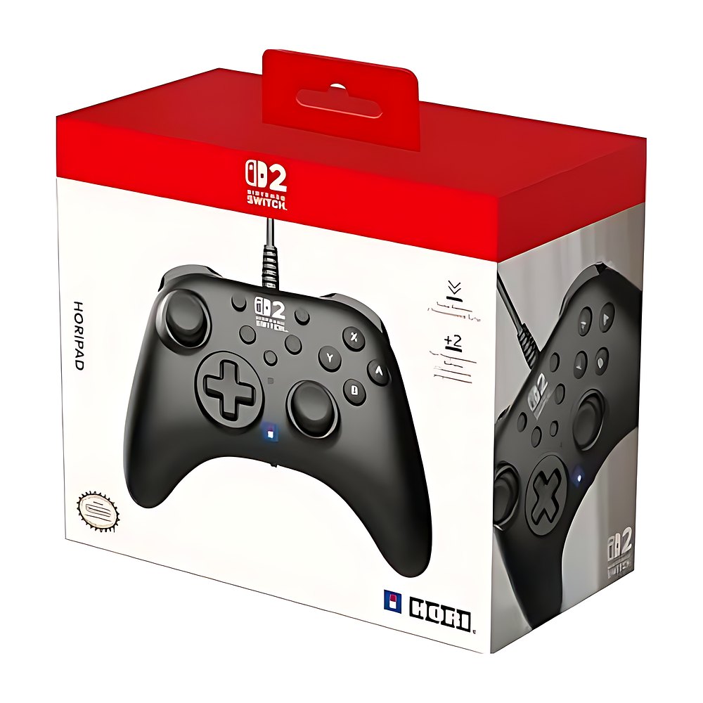 PALANCA NINTENDO SWITCH 2 HORIPAD TURBO NEGRO