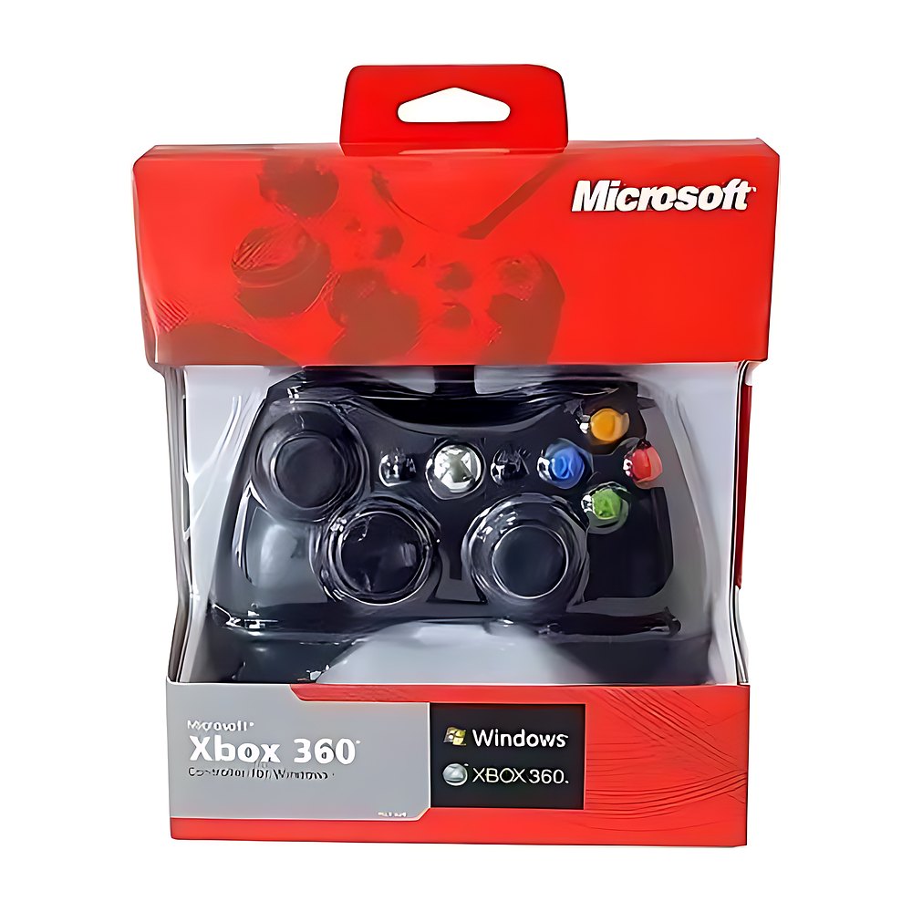 PALANCA MICROSOFT PARA PC Y XBOX 360 - CAJA ROJA X17-15441-C